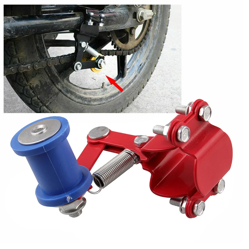 

Universal Motorcycle Chain Tensioner Adjuster Roller Tools Modified Accessories NJ88
