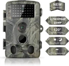 Охотничья камера 24 МП s HC802A 2,7 K IP65, водонепроницаемая фотоловушка для наблюдения за дикой природой с функцией ночного видения