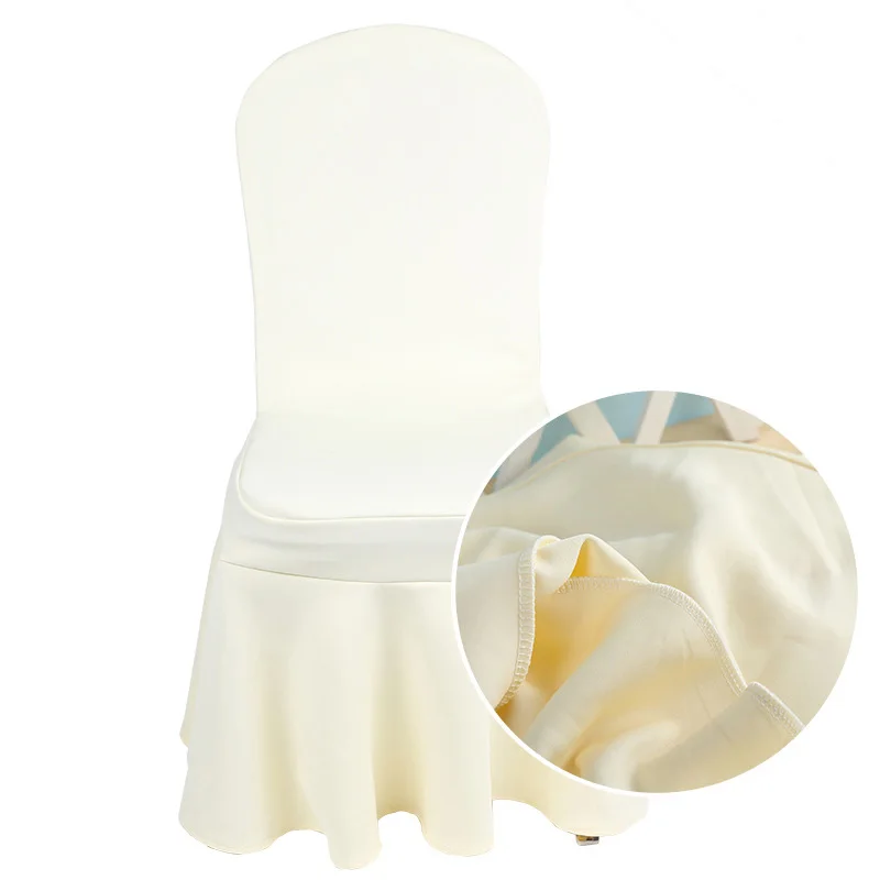 Современные декоративные чехлы для стульев из спандекса эластичный чехол