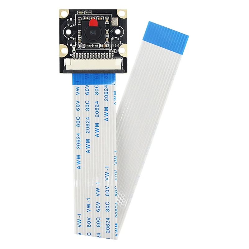 

1080P 5MP IR Night Vision Camera with 2Pcs LED Light for Raspberry Pi 4 3B+ Zero W