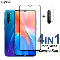 full cover tempered glass for xiaomi redmi note 8 2021 10t 10 pro 9 9s screen protector protective lens film redmi note 10 5g