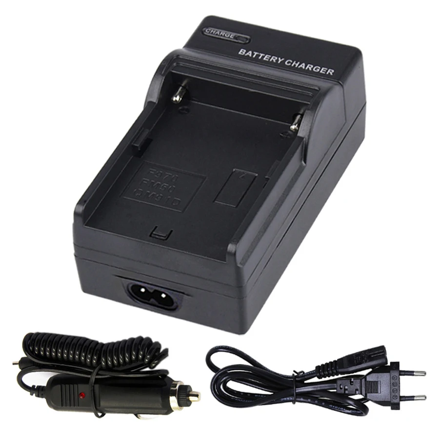 NP-F960 NP F960 F970 зарядное устройство для аккумулятора + автомобильный и EU кабель Sony