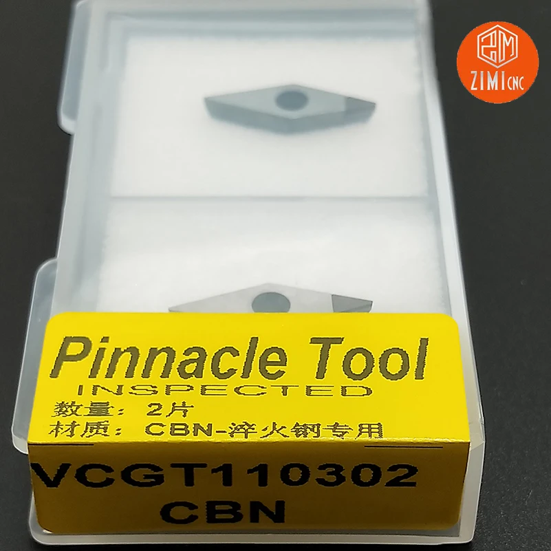 2 шт. VCGT110302/ VCGT110304 PCD/CBN режущий алюминиевый медный VCCM110302/04 твердосплавное лезвие