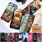 Чехол для телефона с принтом игра кальмар для iPhone 11 12 13 pro XS MAX 8 7 6 6S Plus X 5S SE 2020 XR mini