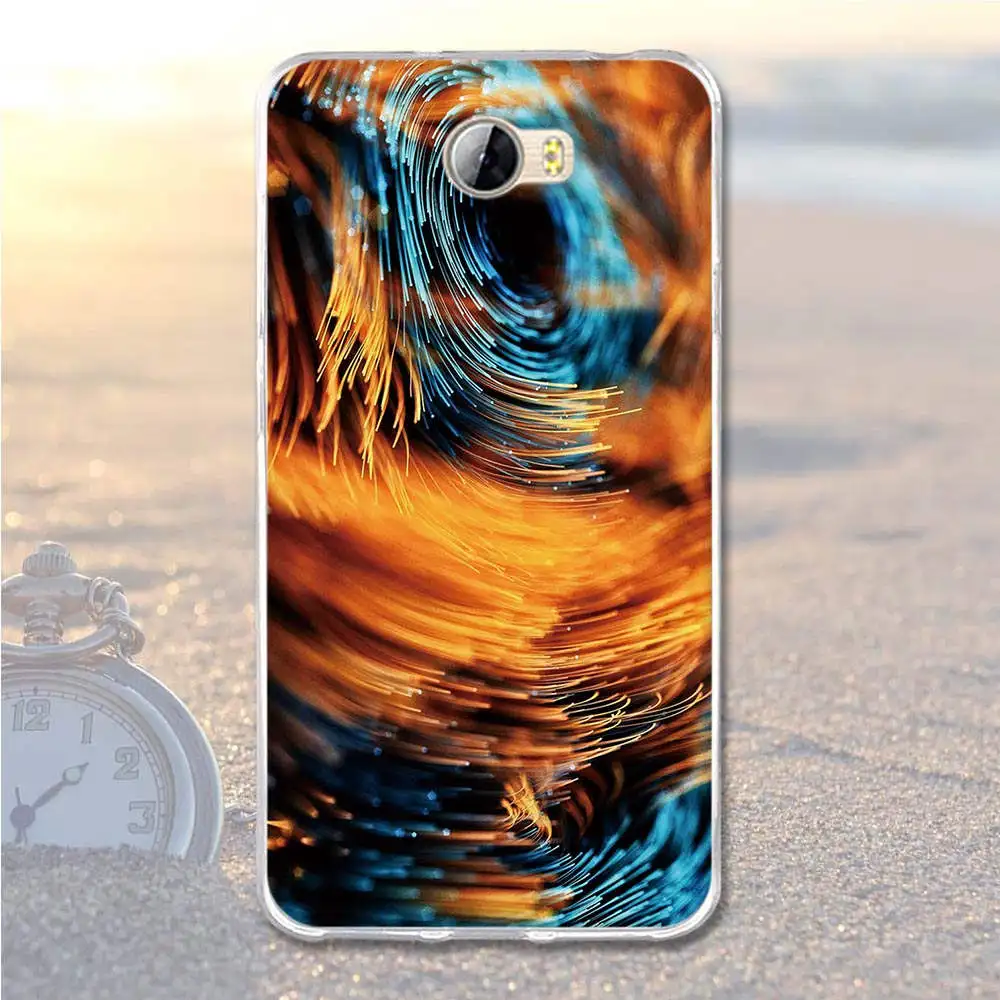 Мягкий чехол из ТПУ для huawei Y5 II 2 Y5II ii/Y6 2 компактный чехол-сумка для huawei honor 5A LYO-L21 Y5 2 Y5 II CUN-U29 чехол с принтом