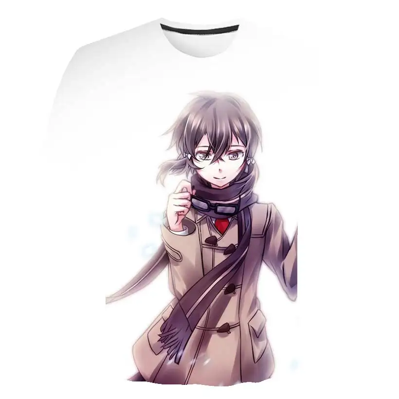 Летняя футболка для подростков с героями аниме Sword Art Online модная женская и мужская