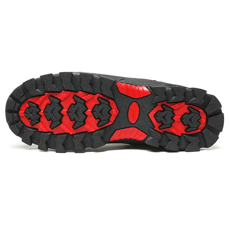 

2020 Brand Men's Comfortable High Quality Leather Waterproof Sneakers Outdoor Hiking Boots Work Shoes Men's Casual Hiking Shoes