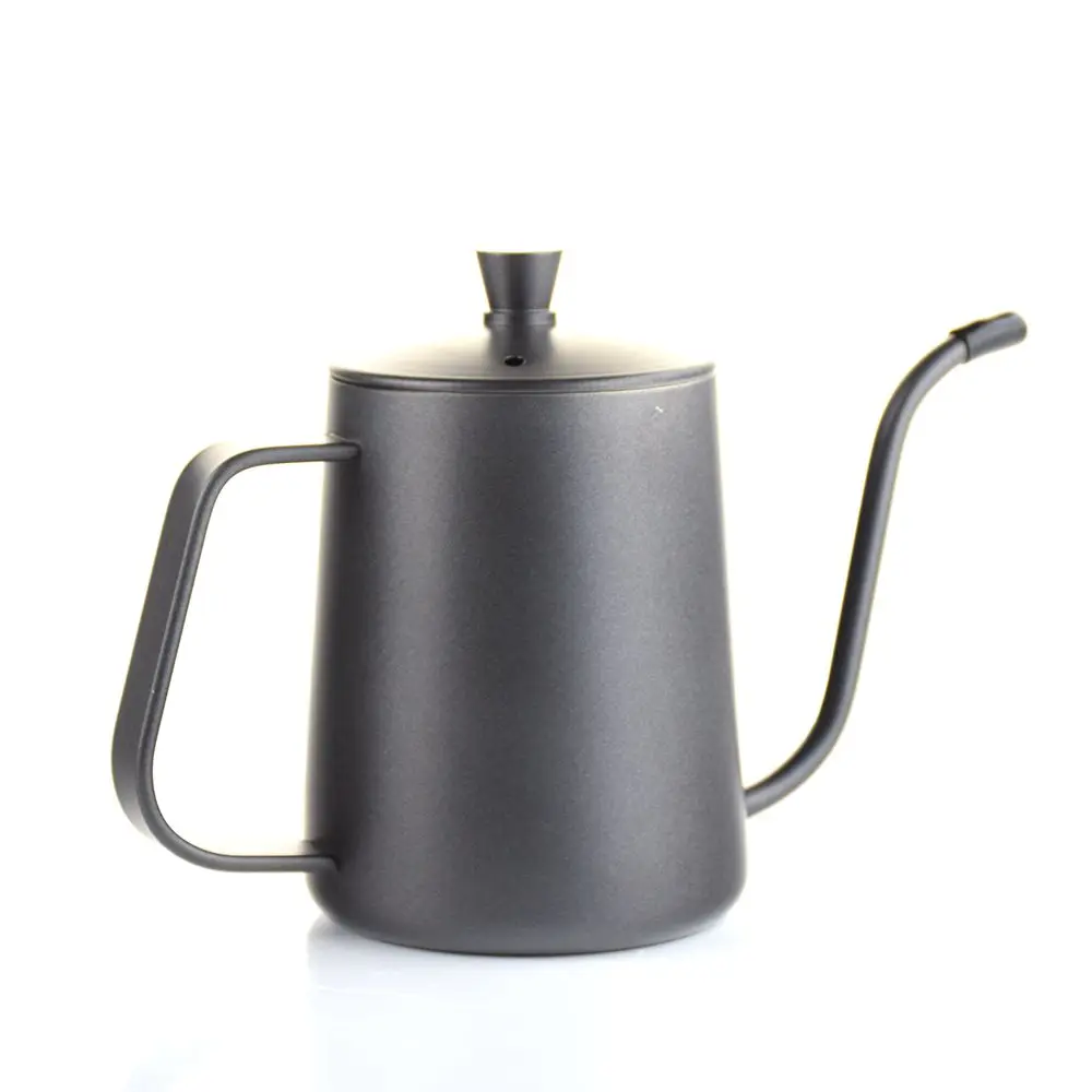 Нержавеющая сталь Кофе капельная кастрюля с ручкой из 600 мл высоким уровнем