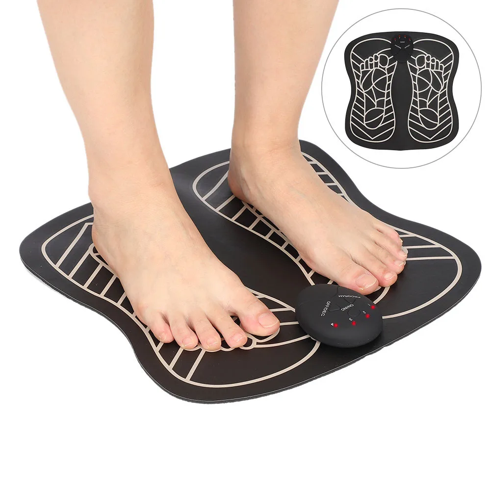 

Electric EMS Foot Massage Muscle Stimulator Pressure Fatigue Relief Mat Training Pad Improve Blood Circulation Relax Health Care