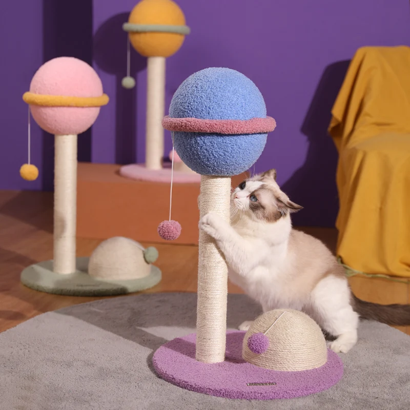 

Cat Climbing Frame Grinding Claws Sisal Column Long Sutra cat Climbing Tree