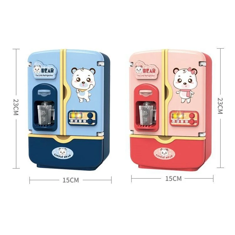 

Children Simulation Refrigerator Kids Pretend Role Play Toy Kitchen Pretend Play Toy Set Kids Play House Girls Toys