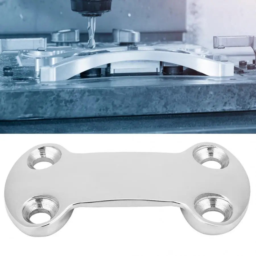 Крепежная пластина 304 из нержавеющей стали кованый полированный