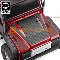 cover metal anti skid plate engine cover trim plate is an upgrade part for 1 10 rc tracked vehicle trx 4 defender