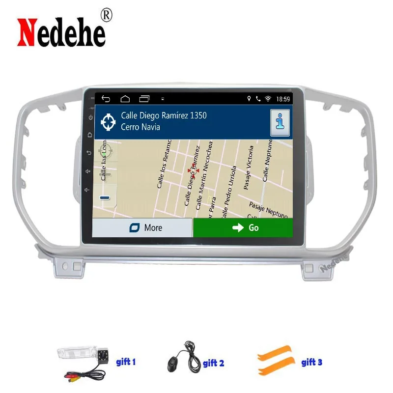 Автомобильный dvd плеер Nedehe 9 дюймов 1024*600 Android 0 головное устройство для KIA sportage 2015