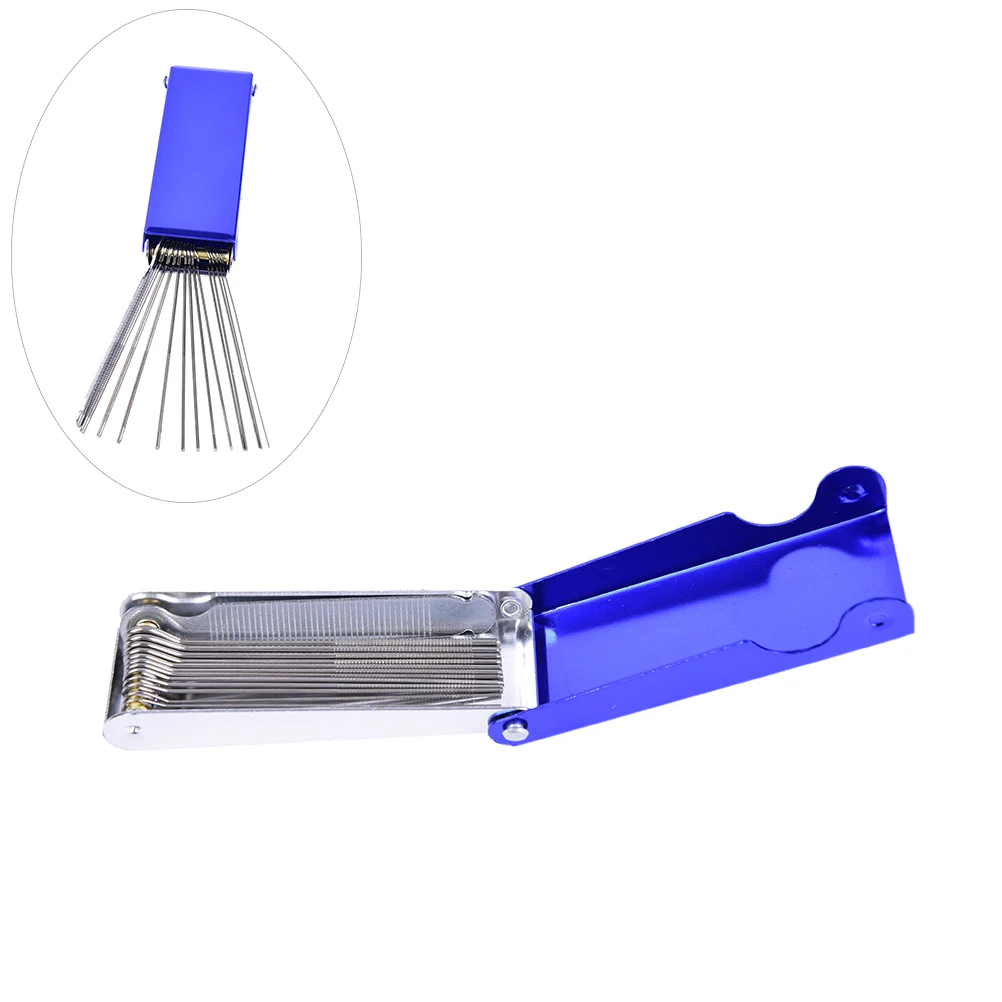 

IRIN Guitar Ukulele Nut Bridge Files Filing Set Sanding Cut Better Cleaner Grooves Sanding File Tool Kit Guitar Part & Accessory