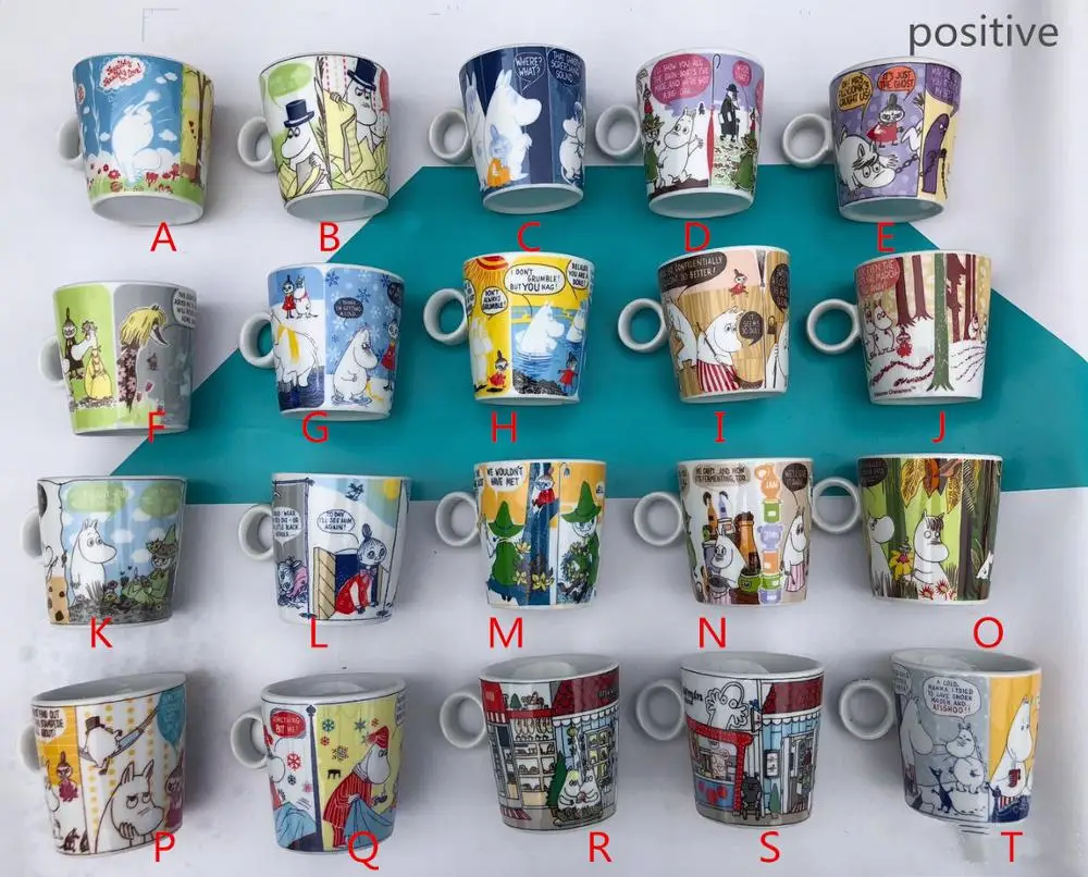 20 whole Кружка Moomin Story у каждой кружки своя история кофейная кружка Moomin керамическая Смешная кружка - Цвет: 20 whole
