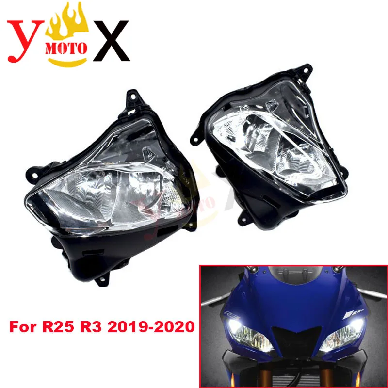 YZF-R3 YZF-R25 19-20 Motorycle Front Kopf Licht Scheinwerfer Scheinwerfer Montage Für YAMAHA R25 R3 2019 2020