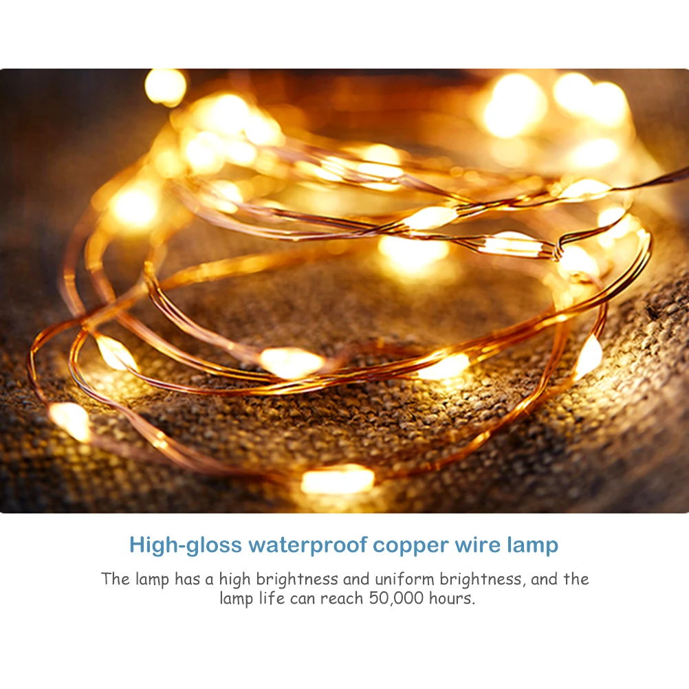 

100/200LED Waterfall String Light Starry Decorative Lights Twinkle Fairy Light With Remote Control For Wedding Deco String Light