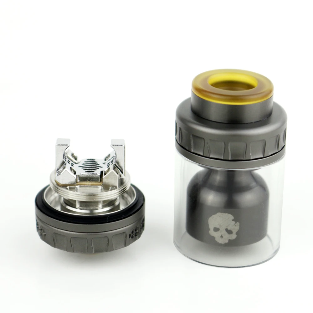 Dovpo Blotto RTA распылитель с 2/6 мл стеклянный пузырьковый/ULTEM пузырьковый бак 510 резьба 26 мм Диаметр Vape Танк против Dead Rabbit RTA