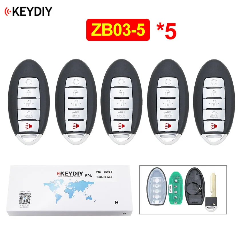 5 шт./лот KEYDIY кнопок Универсальный KD умный ключ ZB03 Автомобильный Удаленная Замена
