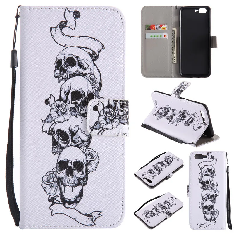 Для OnePlus 5 Чехол Флип бумажник чехол для телефона из искусственной кожи Five Coque OnePlus5