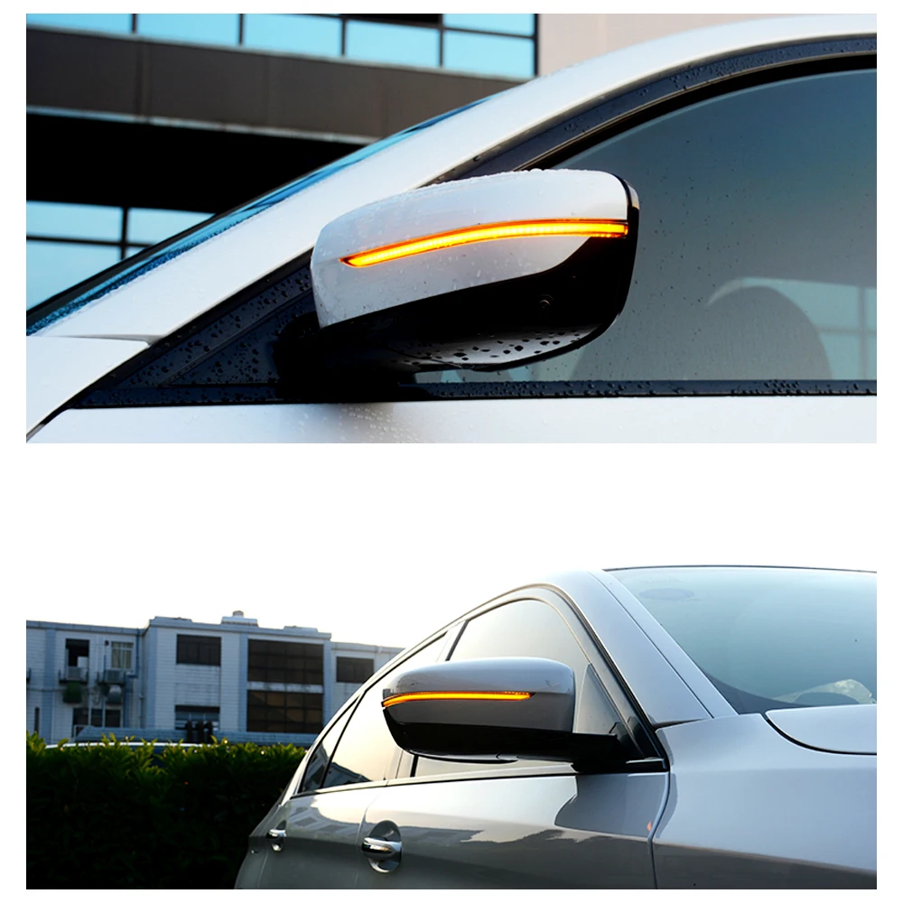 

1 pair of rearview mirror lights for BMW 1 2 3 4 X1 X2 X3 X4 X5 X6 system install water with light blue turn signal lights