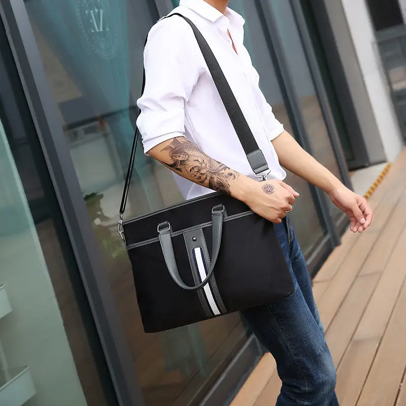 Men Oxford  Handbags Casual Waterproof Laptop Bags Male Business Travel Messenger Bags Men's Crossbody Shoulder Bag Hot Sell