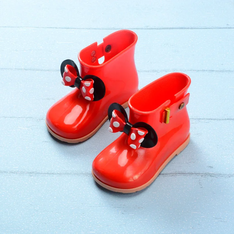 Детская обувь новинка модная классическая детская из ПВХ и резины мультяшная