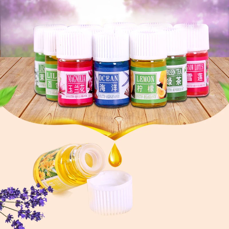 

12pc/Set Aromatherapy Water Soluble Essential Oil Humidifier Air Purifier Incense Burner Body Beauty Relieve Stress Essential Oi