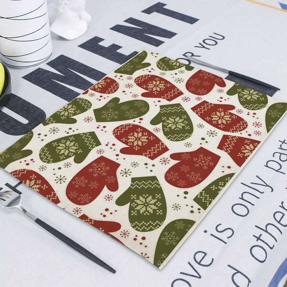 Подставка для столового стола Счастливый Санта-Клаус | Дом и сад