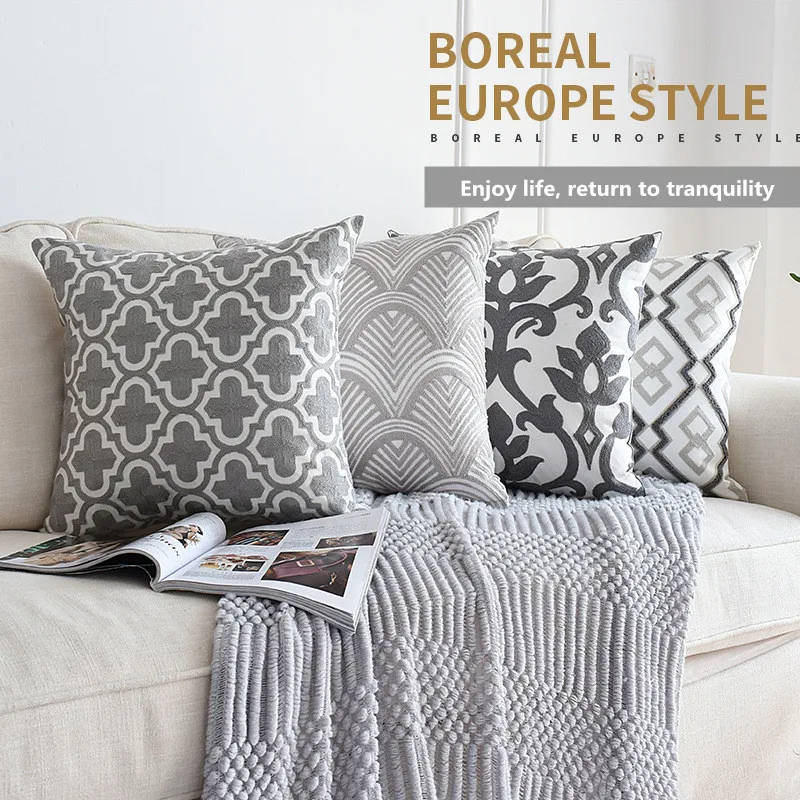 Новые чехлы на подушки наволочка для спальни гостиной домашнего зала