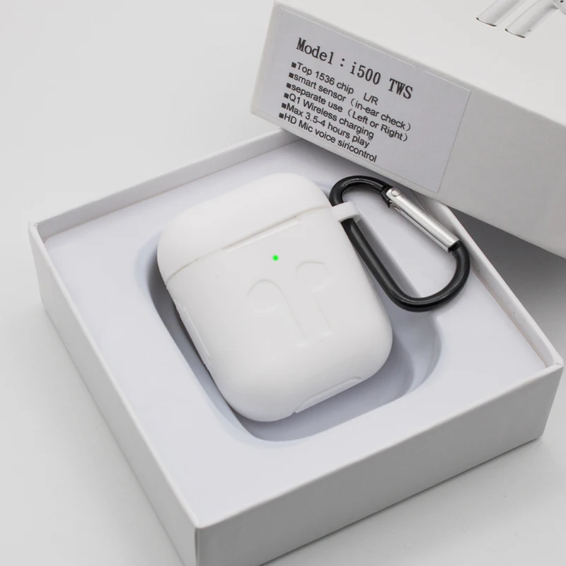 I500 TWS беспроводные наушники Bluetooth 5,0, умные сенсорные 1:1, спортивные водонепроницаемые наушники, беспроводная зарядная гарнитура, сенсорные наушники