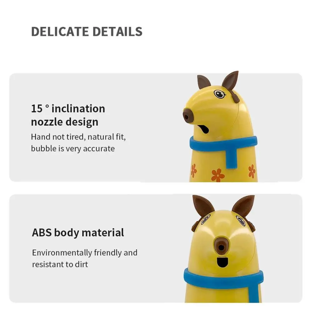 Забавный Автоматический Датчик диспенсер для мыла Машина мойки пеной