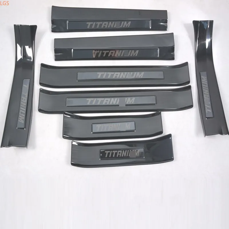 

For Ford Territory 2019-2020 stainless steel Threshold guard plate Trunk threshold Shield Anti-scratch protection Car styling