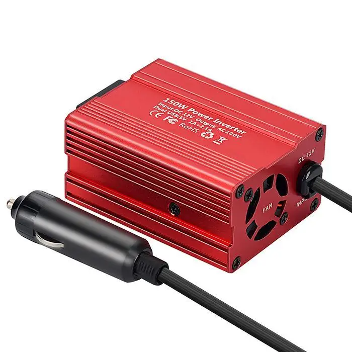 Новый 150 Вт автомобильный инвертор питания DC12V к AC110V/220 В двойной 50/60 Гц USB