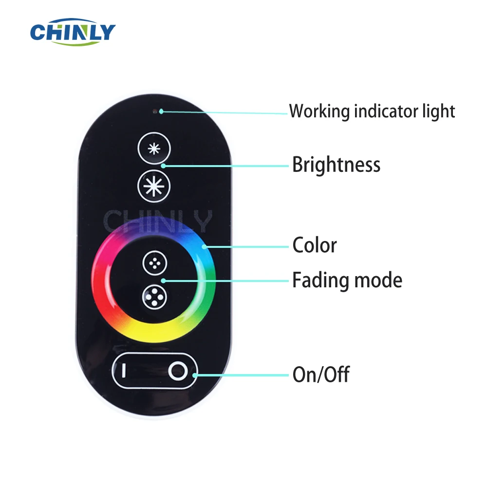 16 Вт RGB сенсорный дистанционный светодиодный волоконно оптический светильник