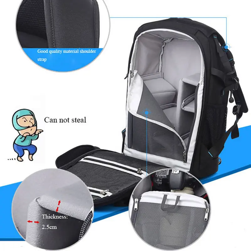 Рюкзак для камеры уличная Пыленепроницаемая сумка камер водонепроницаемая