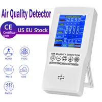 formaldehyde accurate testing pm2 5 pm10 tvoc co2 sensor meter air quality monitor aqi detector home rapid test air analyzer