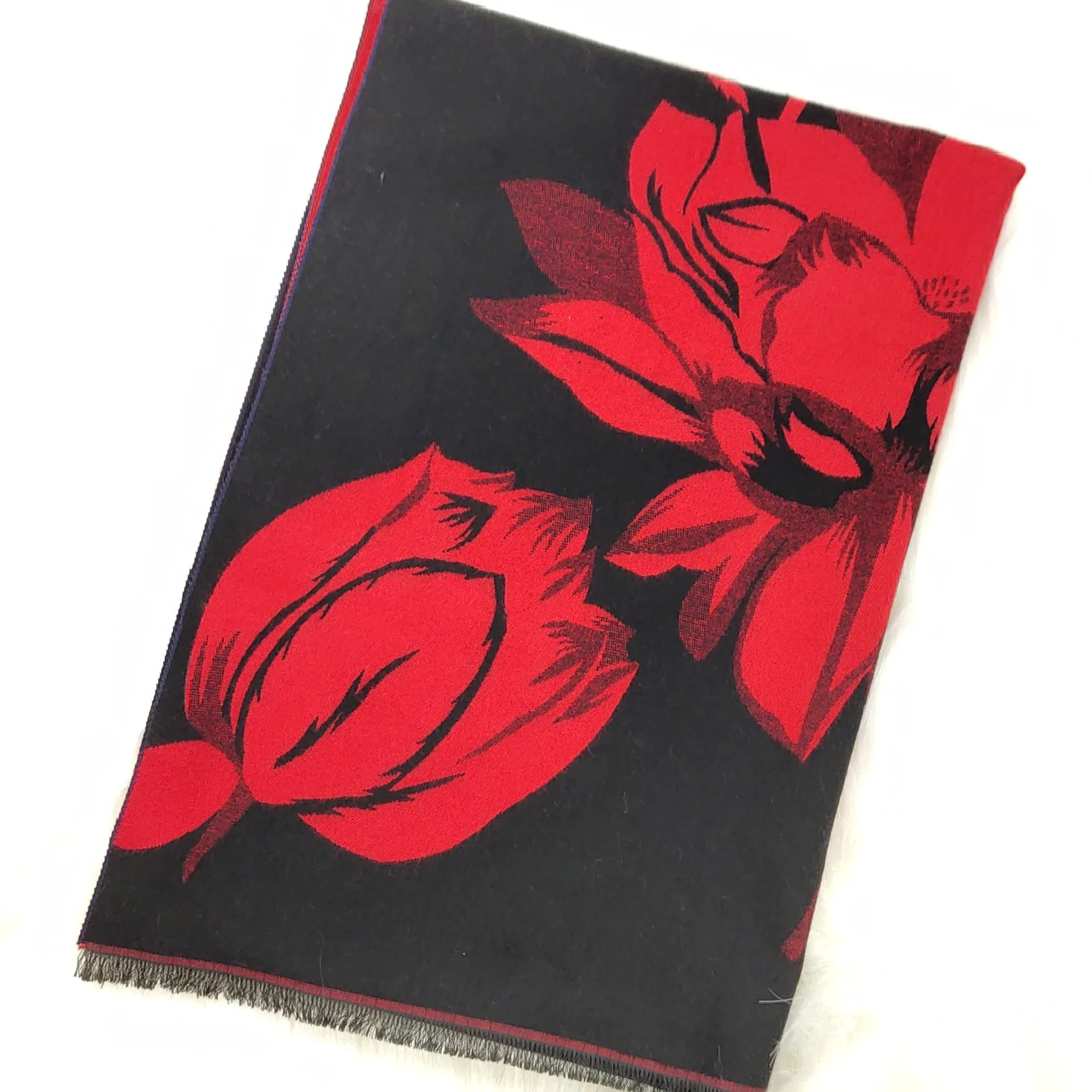 Роскошный дизайнерский зимний шарф 2019 из пашмины теплые кашемировые шарфы для