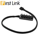 Удлинительный кабель-разветвитель питания 4-контактного вентилятора PWM, 4-контактный разъем вентилятор для материнской платы на 2 3 4 5 разветвитель