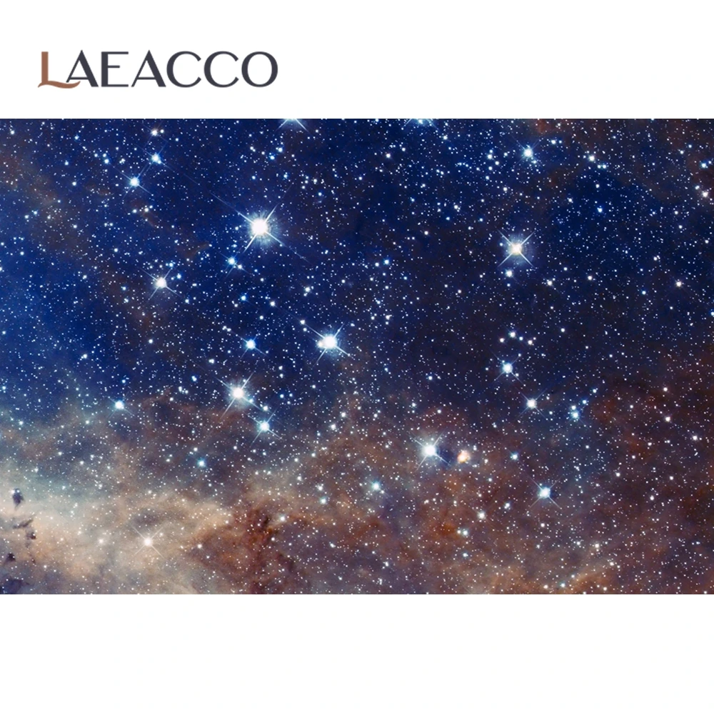 

Laeacco Oil Painting Colorful Starry Sky Cloud Scene Baby Photography Background Custom Photographic Backdrops For Photo Studio