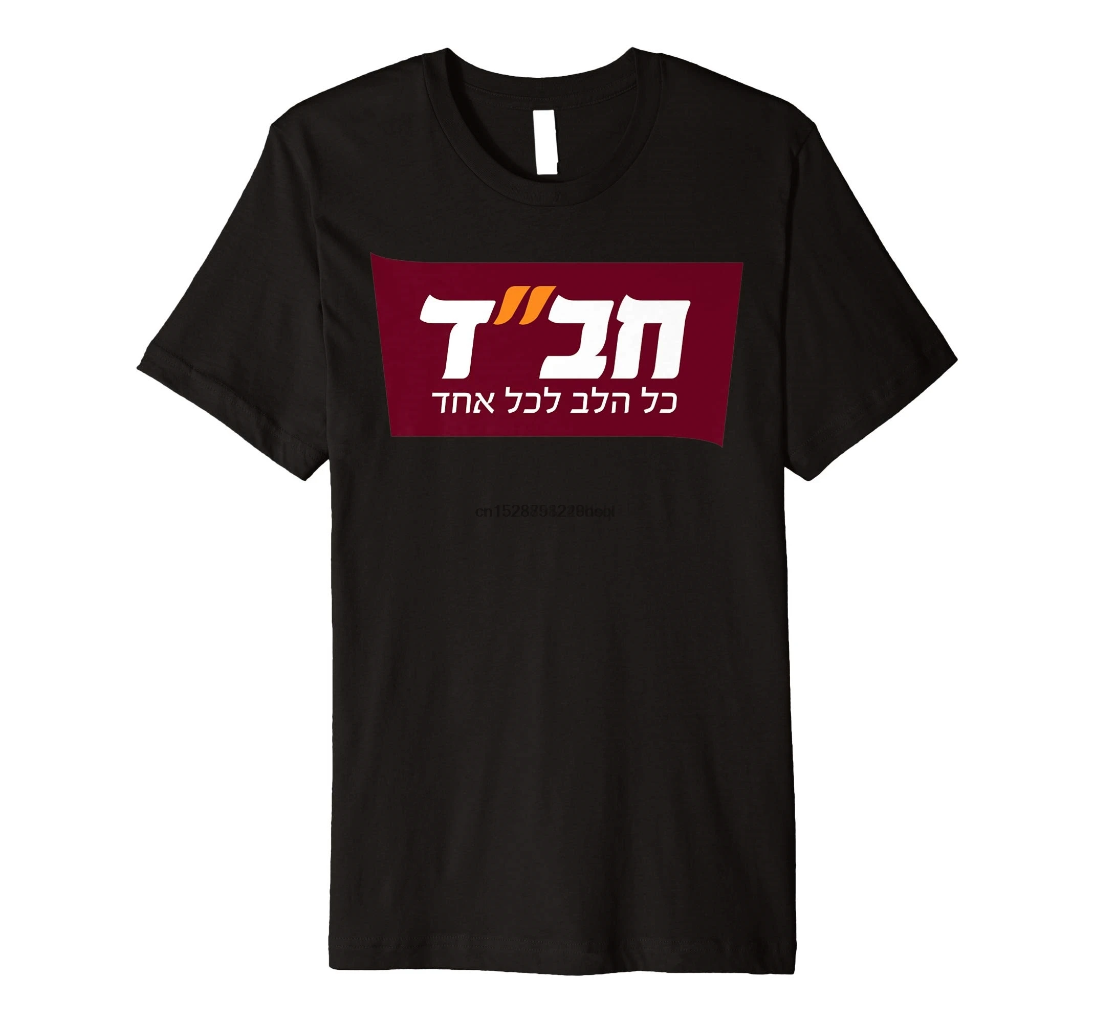 Chabad For Every Jew Hebrew Logo Lubavitch Rebbe T-shirt Premium T-Shirt |