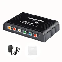 hdmi compatible to 1080p component video ypbpr scaler converter adapter with coaxial r l audio output support windows 10