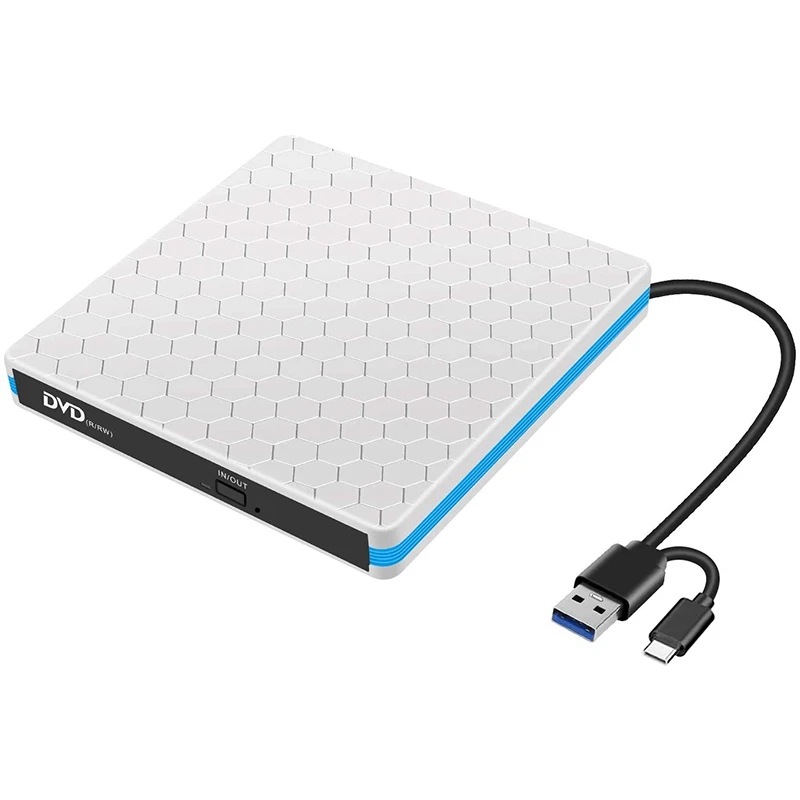 

Внешний DVD CD Привод с USB 3,0 и Type-C