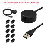 USB-кабель для зарядного устройства для Garmin Fenix 6 6S 6X 5 детской розетки 5X Forerunner 245 Vivoactive 3