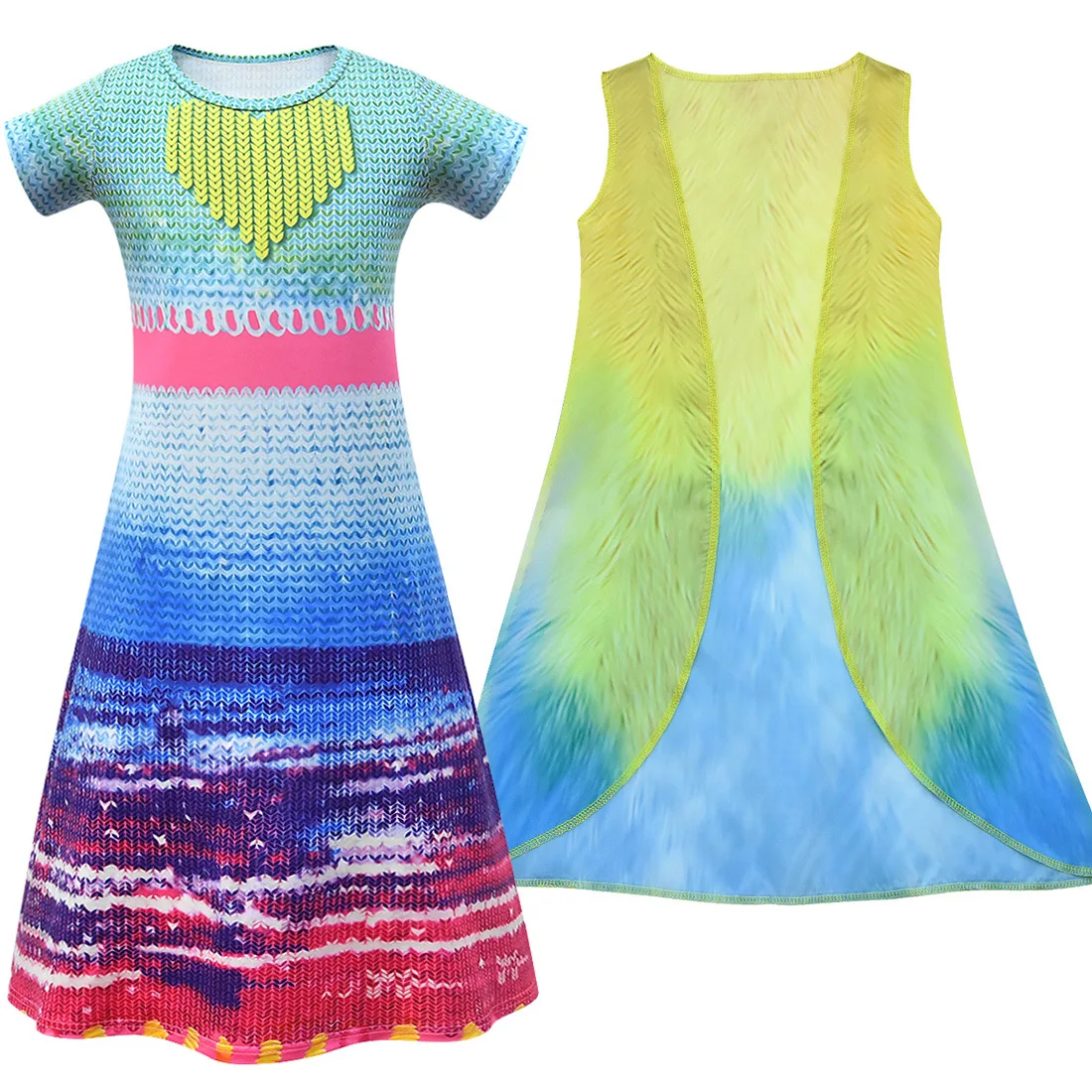 Маскарадное пасхальное платье принцессы Поппи для костюмированной вечеринки