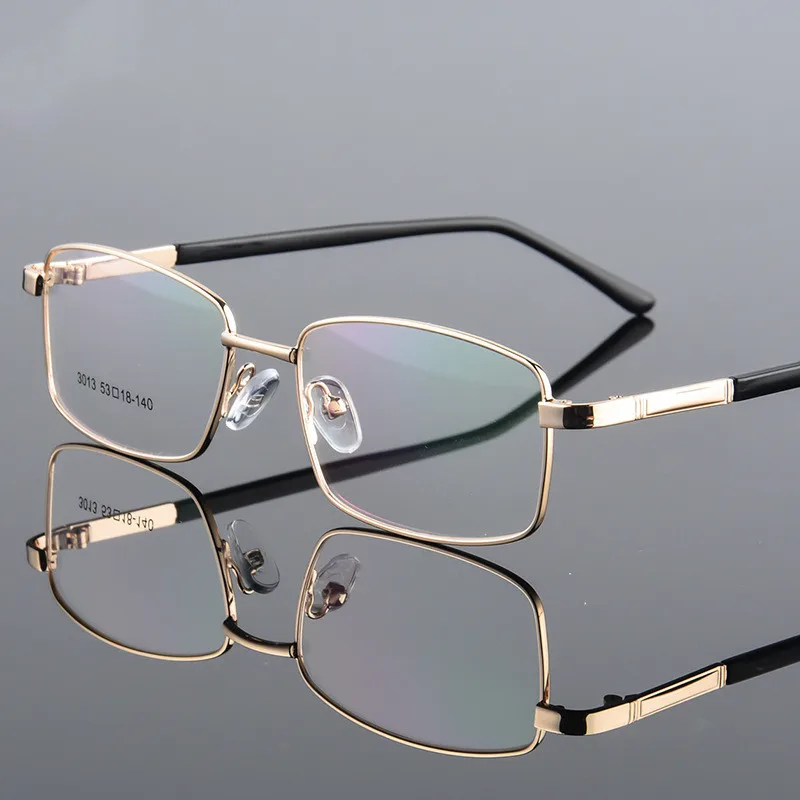 Полная оправа толстая позолоченная полная светильник Кая для оптических очков