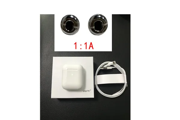i200A Поддержка беспроводной зарядки i200 TWS 1:1 размер Bluetooth 5,0 6D супер бас наушники для всех смартфонов PK i100tws - Цвет: i200A