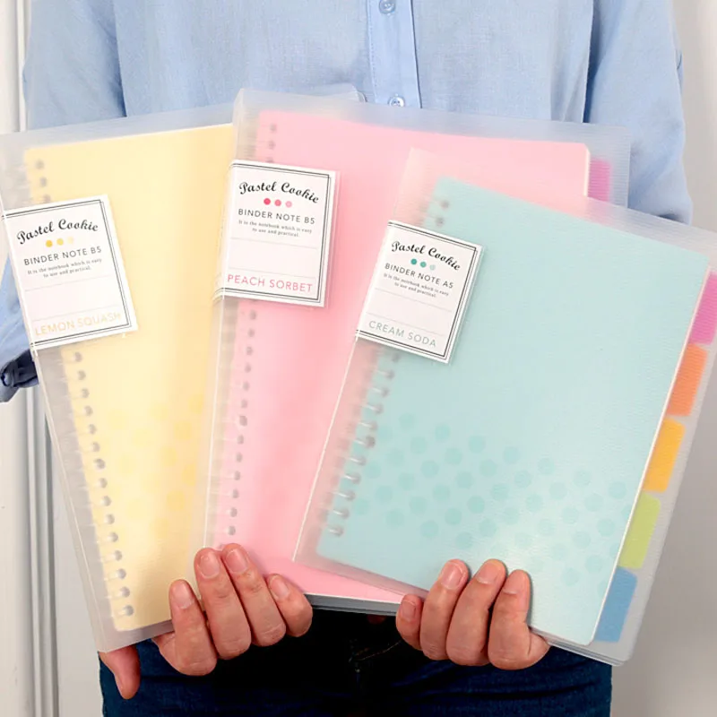 KOKUYO Pastel папка для печенья Note A5 B5 блокнот кампуса записная книжка дневник офис