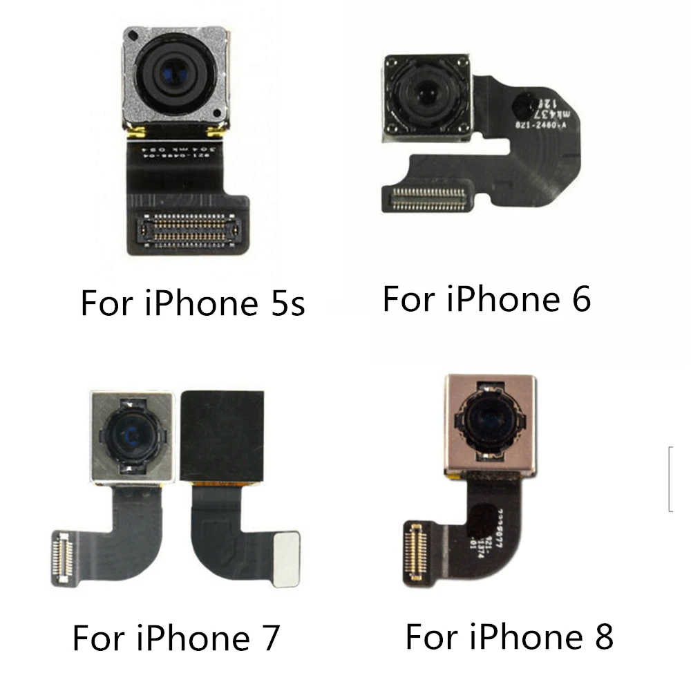 

Задняя камера для iphone 5S 6 6s 7 8 plus x XR XS max задний объектив гибкий кабель для замены для iphone 6 6S 11 PRO задняя камера